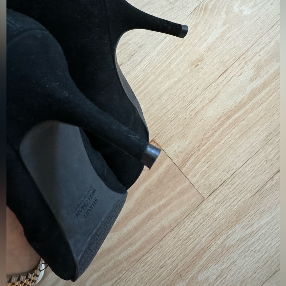 Stuart Weitzman Suede Ankle Boots - image 3